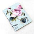 Custom Butterflies are crazy about flowers style 64K single sewing notebook paper diary