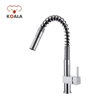 Chrome Hot and Cold Kitchen Sink Plumbing Taps Water Mixer