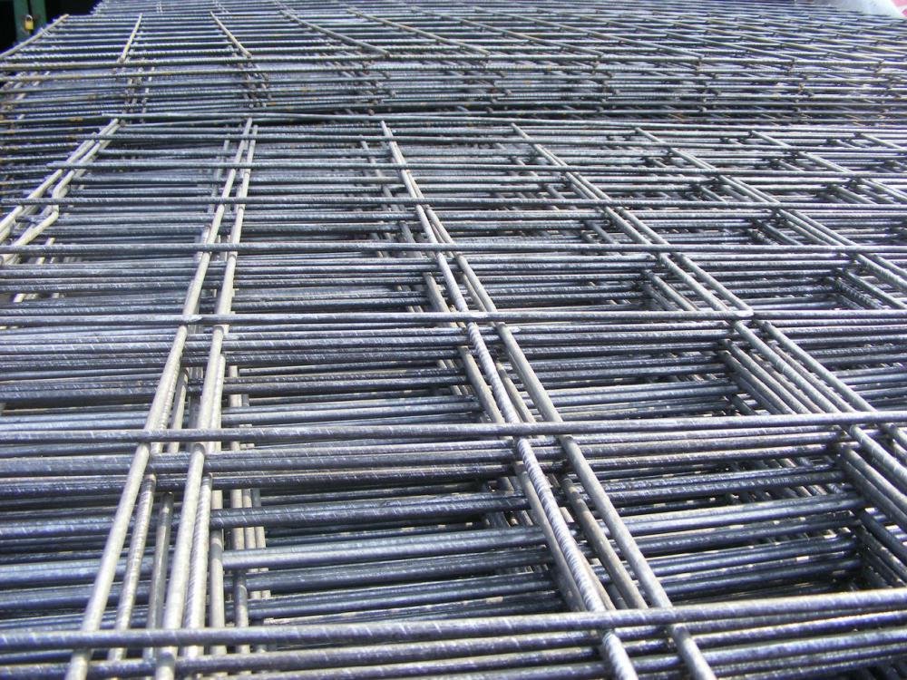 Construcción de alambre de acero inoxidable galvanizado soldada de malla