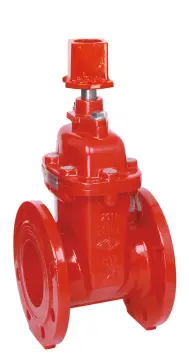 DIN Flanged Resilient NRS Gate Valve
