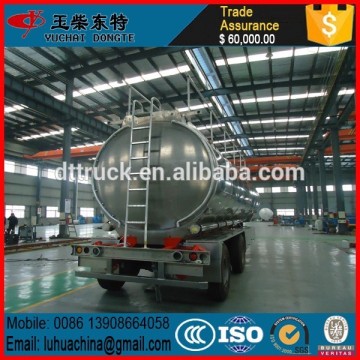 Alumimum Alloy Fuel semi trailer tank Truck