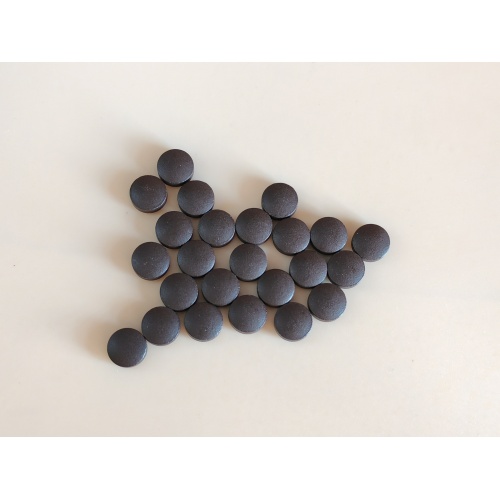 Comprimidos de paracetamol, cafeína, bezoar de vaca artificial y maleato de clorfenamina