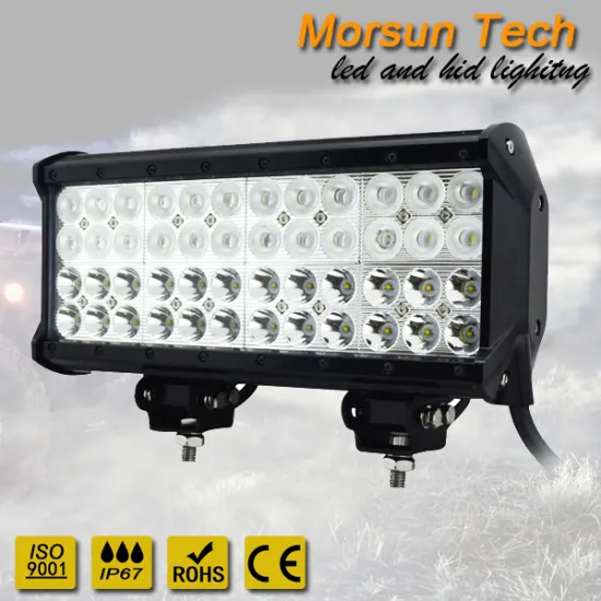12000lm 12'' 144w four rows police car led light bar