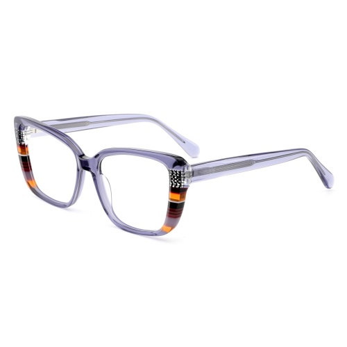 Transparent Acetate Modern Eyeglasses