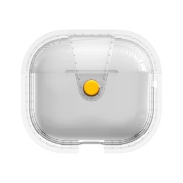 Crystal Clear TPU Shockproof Magnetic Wireless Charger Case Case สำหรับ AirPods 4th Gen