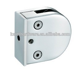 High quality glass door holding railing flat clamp K-2007
