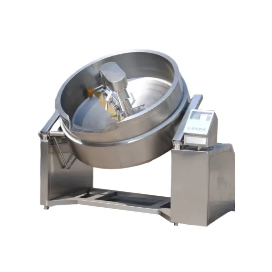 Automatic Gas Heating Food Cooking Mixer Machine for Fruit Jam and Sauces