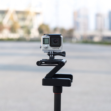 Z-Type Tilt Tripod Head: Flexible Folding Aluminum Alloy Stand for Enhanced Stability and Mobility