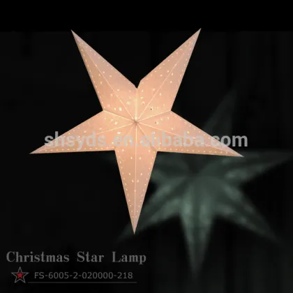 new arrivecolorful paper star for family decoration