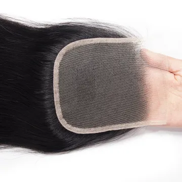 High Density Customized Transparent Lace Closure Cuticle Aligned Hair 180% Density Transparent Lace Closure Vendors