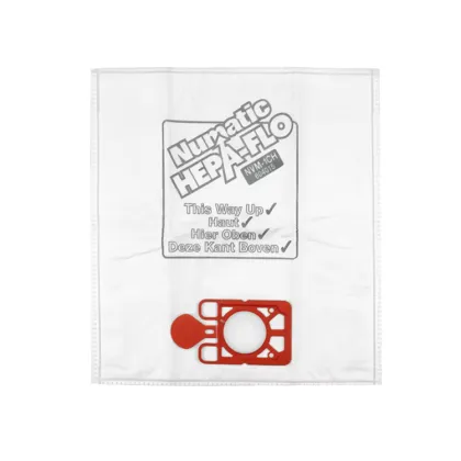 Microfibre Dust Filter Bags for Numatics Henry NVM-1CH Vacuum Cleaner