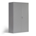 Armoires de rangement robustes de stockage gris 2 portes