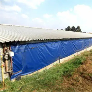 Peralatan Pertanian Ayam: Tirai PVC untuk Dinding Side Barn Chicken