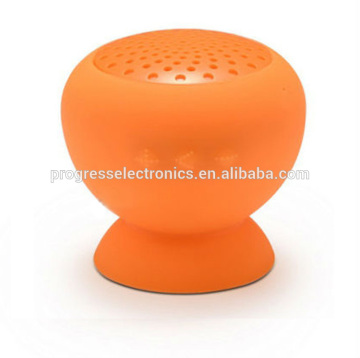 mini silicon sucker bluetooth speaker amplifier