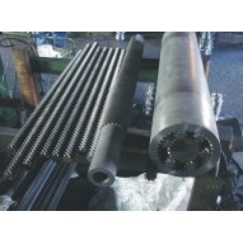 রাবার মেশিন বাইমেটালিক স্ক্রু ব্যারেল