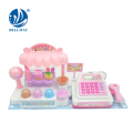 crianças Brinquedos de sorvete com caixa registradora, Ice Cream Shop Pretend Play Bateria Operada Toy Cash Register w / Lights, Sounds