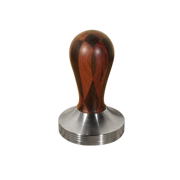 High quality wood handle barista coffee tamper