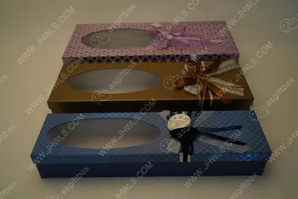 A Handmade Rectangular Half-hollow Gift Box