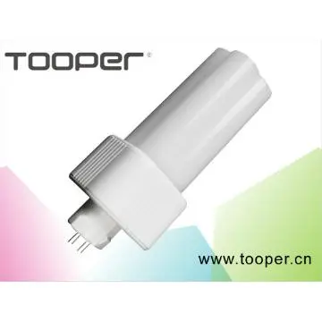 led pl bulb lighting wiht five bases opition