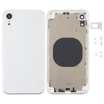 Good Quality Factory iPhone XR Back Housing with Camera Lens and SIM Card Tray