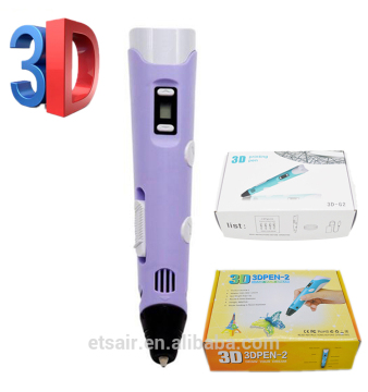 Directly All Colors Silicone 3D Printing Machine 3D Graffiti Printing Pen For Kids