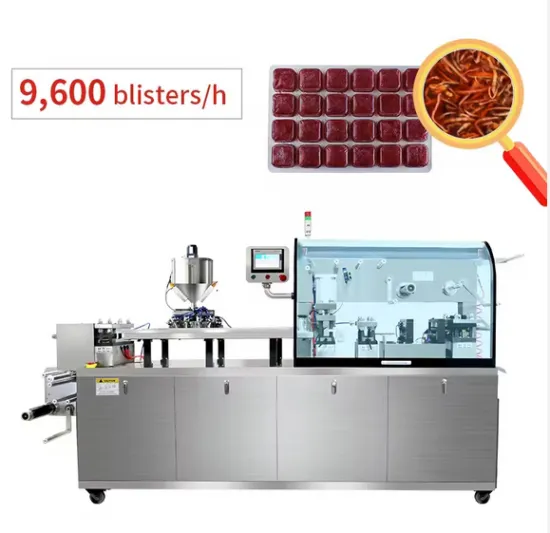 Red Worm Blister Packing Machine