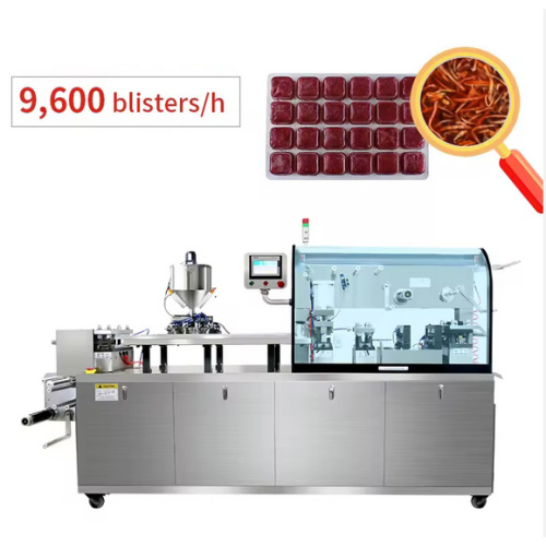 Red Worm Blister Packaging Machine