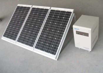 Portable Solar Power System With Battery-2KW/48V