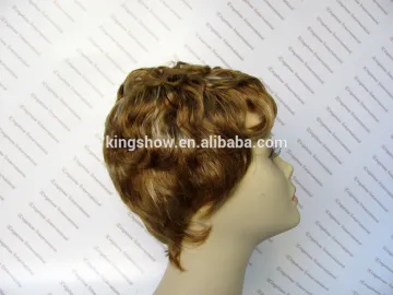 top quality hot style machine made synthetic wig