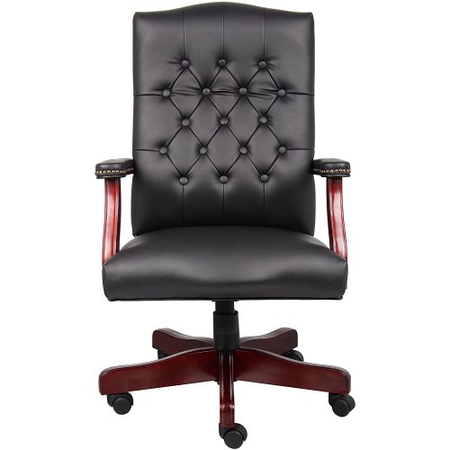 Best Office Chair Wood Black Office Computer Arm Living Room Chairs Supplier