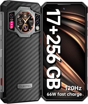 OUKITEL WP21 5G, 6.78 \ "FHD+ Android 12 Rugged Smartphone με κάμερες μπαταρίας 9800mAh και νυχτερινής όρασης