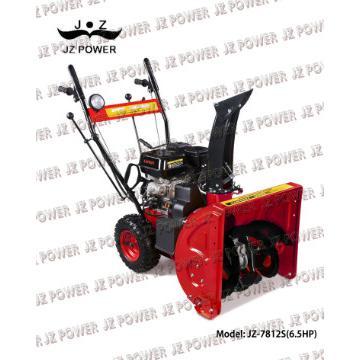 196cc gasoline Snow Blower with manual start 6.5HP