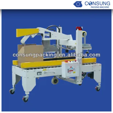Automatic fold carton sealer, carton sealing machine