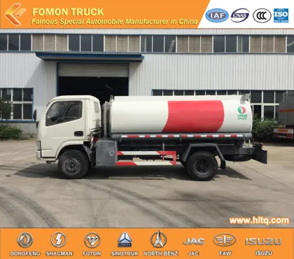 Dongfeng DFAC RHD 4x2 5000L oil tanker truck