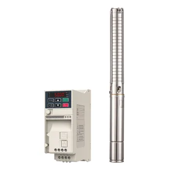 DC Brushless Motor Submersible Solar Pump with 200W Solar Panel for Deep Well Use in Brazil