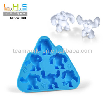 New style 100% food grade SNOW MONSTERS ice cube mold