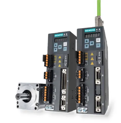 6SL32105FB101UF2 Siemens V90 Servo System: Integrated Servo Motor and Drive with PLC Control