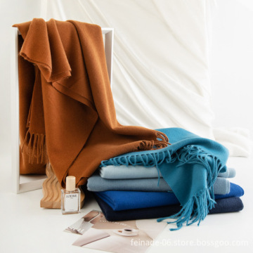 High-End Windproof Cashmere Scarf for Ladies
