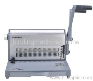 28 Sheet Punch Heavy Duty Manual Wire Binding Machine 