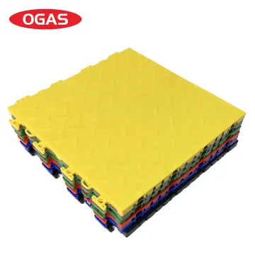 OGAS OEM Factory: Wholesale Anti-Slip Interlocking Garage Floor Tiles in PP Material