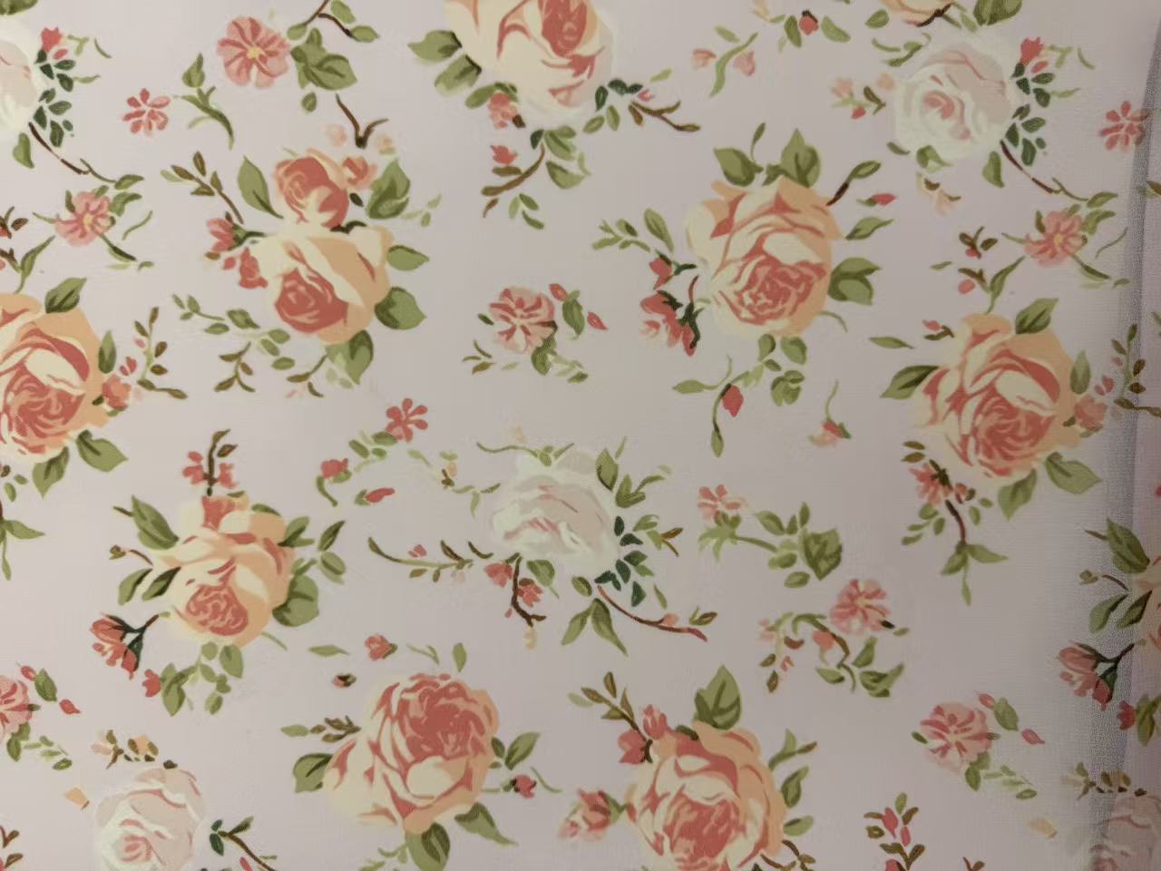 Digital Floral Print Polyester Chiffon Fabric