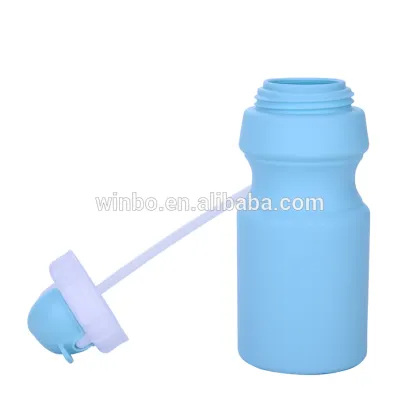 Bottle with soft surface