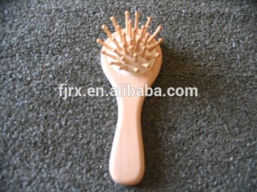 Wooden brush for hair