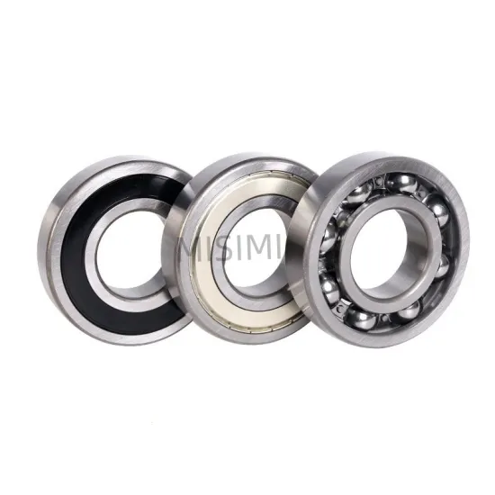 High Quality 6205-2RS Deep Groove Ball Bearings with Rubber Coating and 6205-ZZ Design