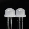 8mm RGB LED หมวกฟางกระจายแสง LED 0.2W