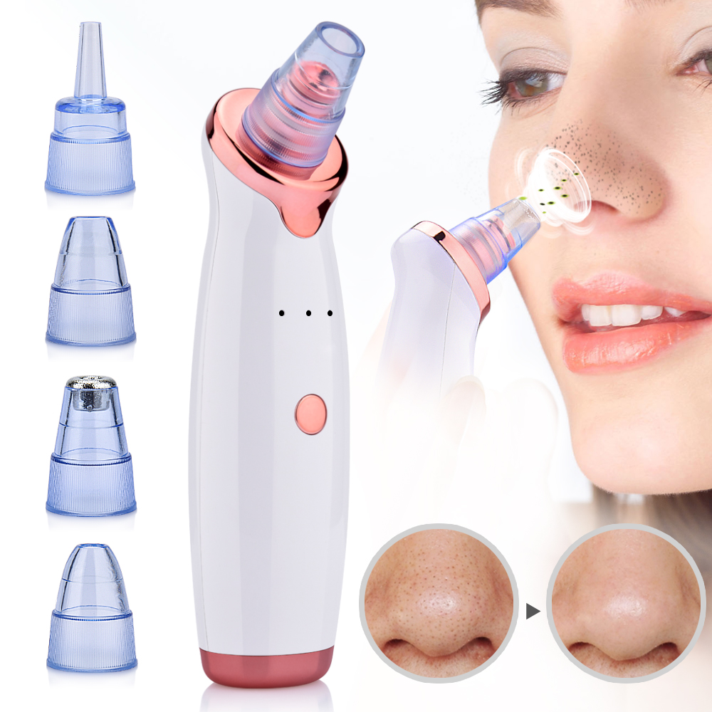 Vacuum Blackhead Remover Suction Face Pimple Acne Comedone Extractor Deep Cleansing Beauty Skin Care Tool aspirateur point noir