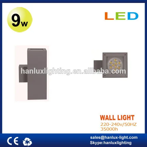 9W CE RoHS LED SMD Wall lighting