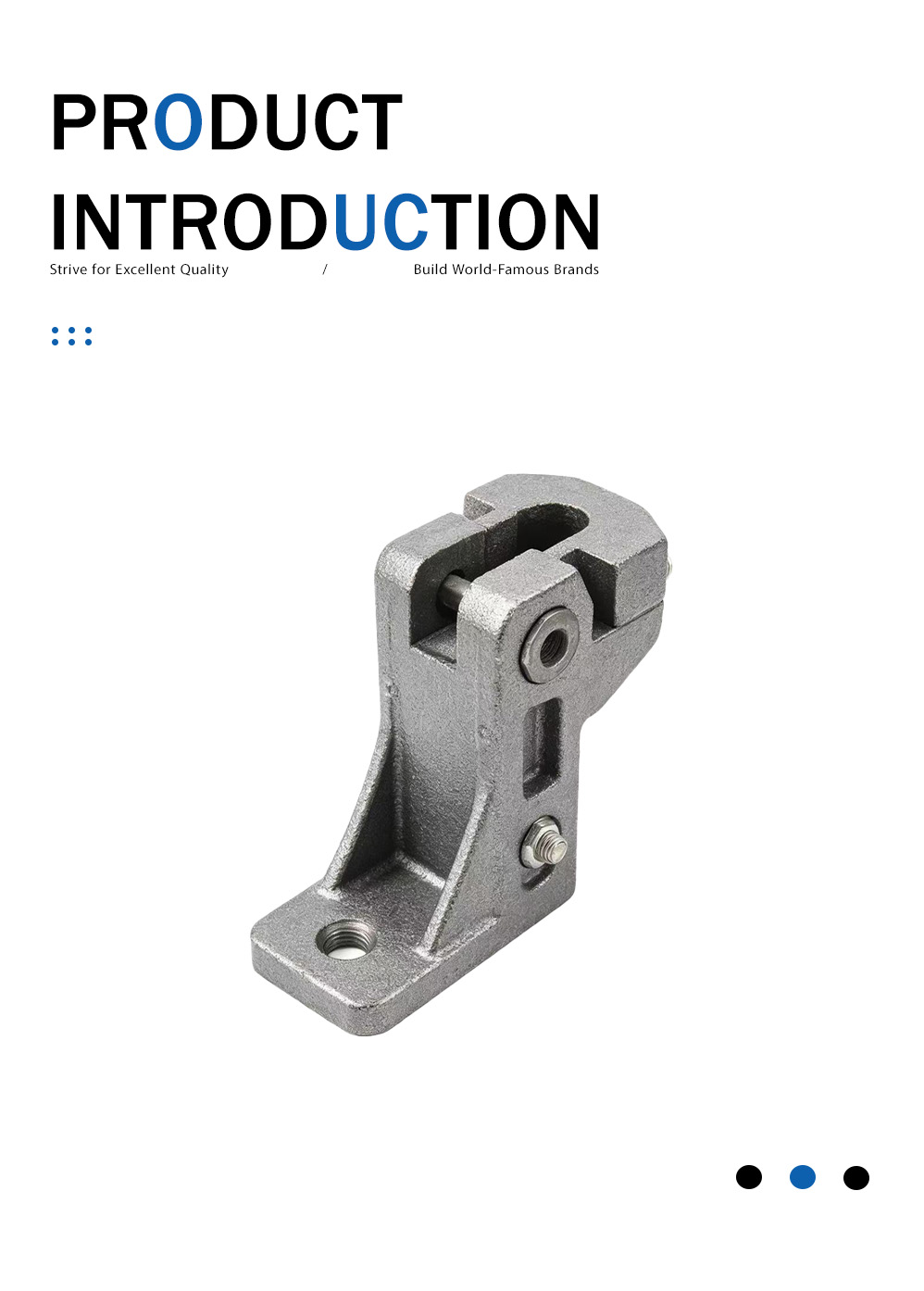 Electric Retractable Door Clutch Bracket Casting