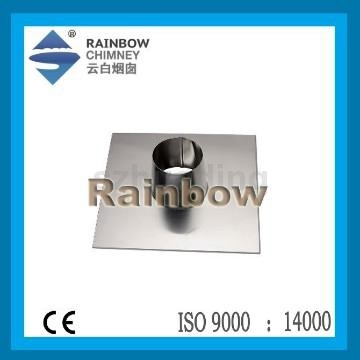CE stainless steel chimney pipe accessory roof flashing