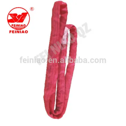 China supplier EB-B Type Round Lifting Webbing Sling Belt